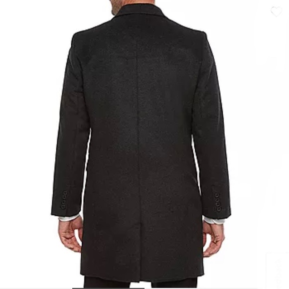 NWT Stafford Mens Water Resistant Midweight Topcoat - Picture 2 of 9